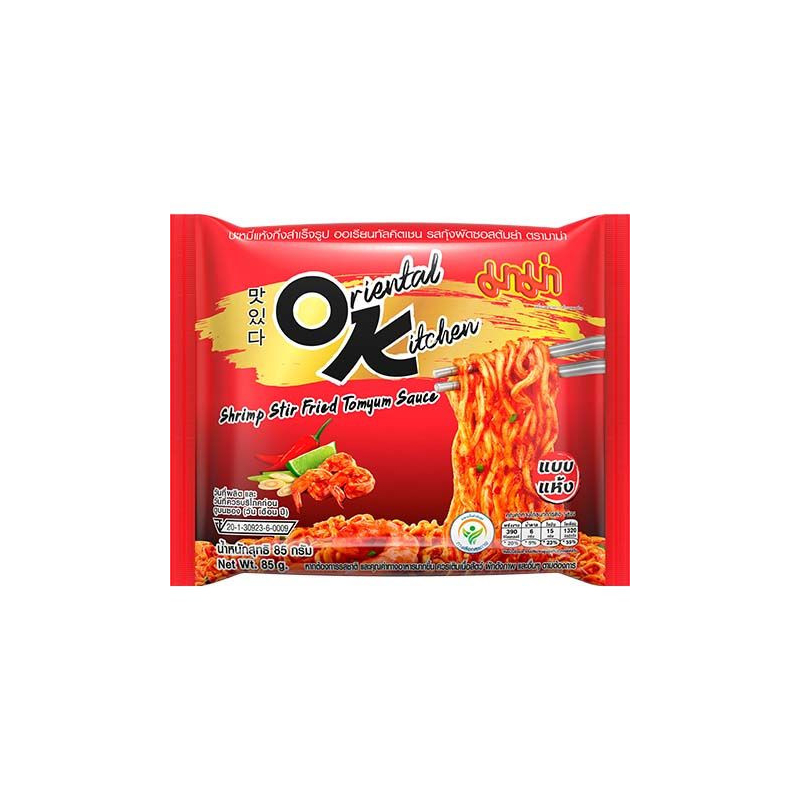 Instantnudeln Garnelen Tom Yum OK - Instantnudeln Garnelen Tom Yum OK, Pack 85 g