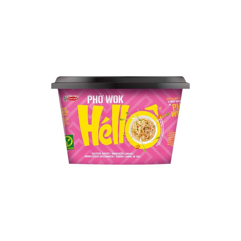 Instantnudeln Rindfl. Pho Wok Schüssel - Instantnudeln Rindfl. Pho Wok Schüssel, Pack 76 g