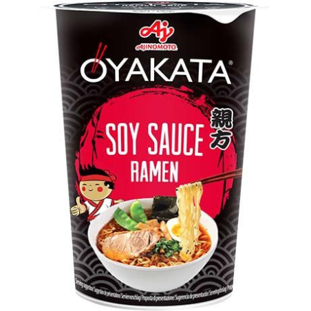 Instantnudeln Sojasoße Ramen Becher - Instantnudeln Sojasoße Ramen Becher, Pack 63 g