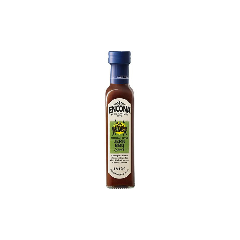 Jerk BBQ Soße Jamaikanischer Art - Jerk BBQ Soße Jamaikanischer Art, Flasche 142 ml