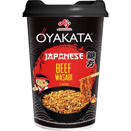 Instantnudeln Jap. Rindfl. Wasabi Becher - Instantnudeln Jap. Rindfl. Wasabi Becher, Pack 93 g