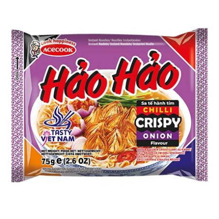Instantnudeln Chili Knusprige Zwiebel HH - Instantnudeln Chili Knusprige Zwiebel HH, Pack 75 g