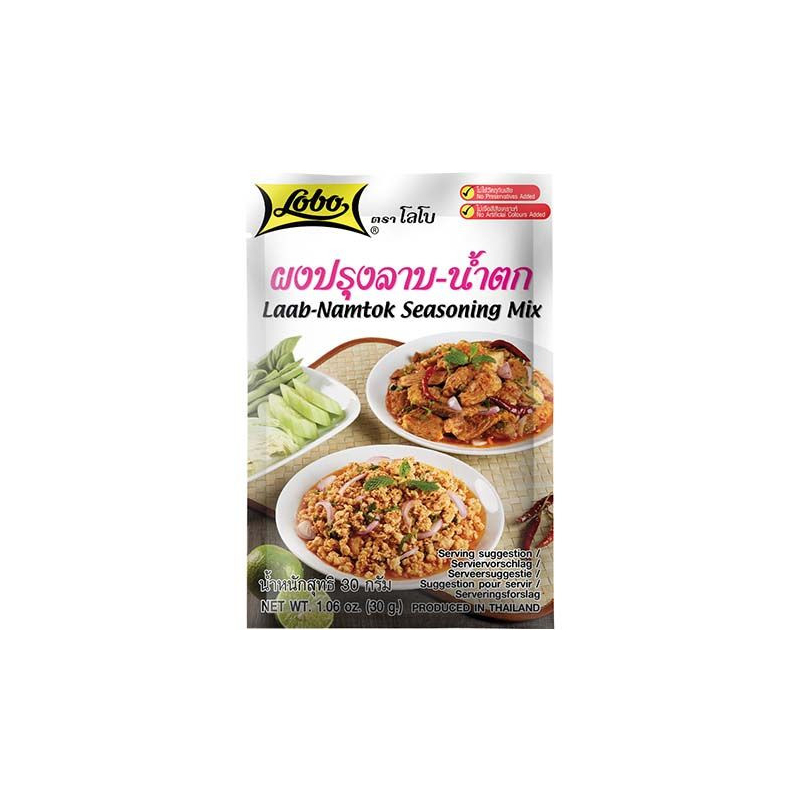 Gewürzmischung Laab-Namtok Beutel - Gewürzmischung Laab-Namtok Beutel, Pack 30 g