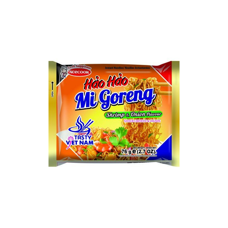 Instantnudeln Garnelen & Zwiebel HH - Instantnudeln Garnelen & Zwiebel HH, Pack 76 g