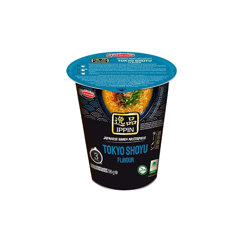 Instantnudeln Tokyo Shoyu Ippin Becher - Instantnudeln Tokyo Shoyu Ippin Becher, Pack 73 g