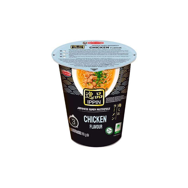 Instantnudeln Hühnchen Ippin Becher - Instantnudeln Hühnchen Ippin Becher, Pack 70 g