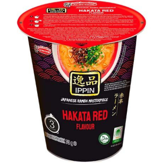 Instantnudeln Hakata Red Ippin Becher - Instantnudeln Hakata Red Ippin Becher, Pack 73 g