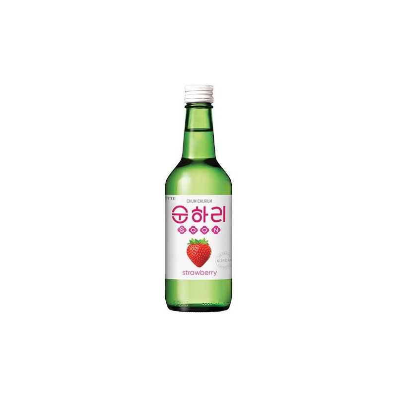 Soju Erdbeer 12% Vol. - Soju Erdbeer 12% Vol., Flasche 350 ml