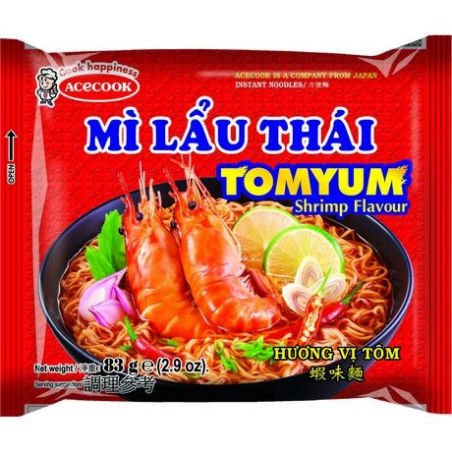 Instantnudeln Garnelen Tom Yum MLT - Instantnudeln Garnelen Tom Yum MLT, Pack 83 g