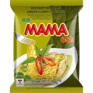 Instantnudeln Grünes Curry - Instantnudeln Grünes Curry, Pack 55 g