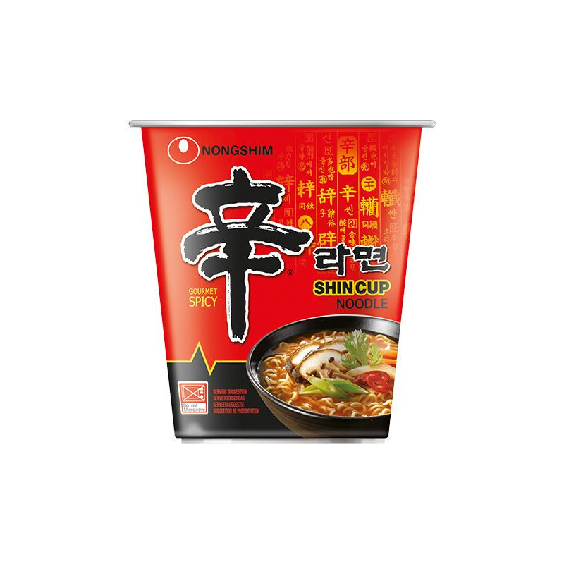 Instantnudeln Shin Becher - Instantnudeln Shin Becher, Pack 68 g