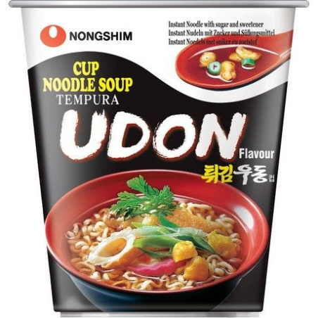 Instantnudeln Tempura Udon Becher - Instantnudeln Tempura Udon Becher, Pack 62 g