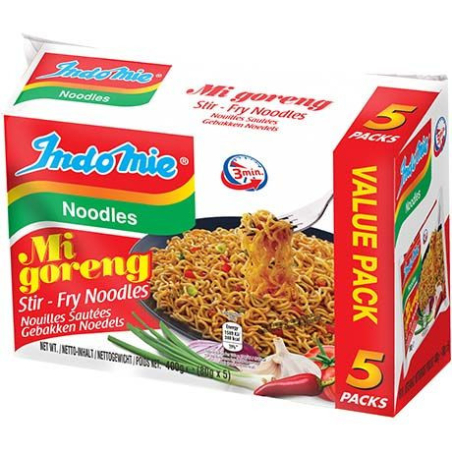 Instantnudeln Mi Goreng 5er-Pack - Instantnudeln Mi Goreng 5er-Pack, Pack 80 g