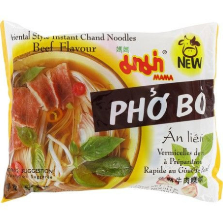 Instantreisnudeln Rindfleisch - Instantreisnudeln Rindfleisch, Pack 55 g