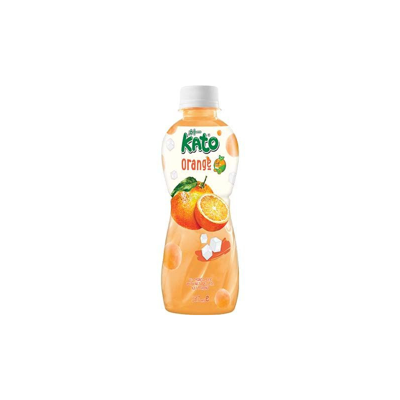 Orangensaft mit Nata De Coco - Orangensaft mit Nata De Coco, Flasche 320 ml