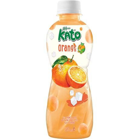 Orangensaft mit Nata De Coco - Orangensaft mit Nata De Coco, Flasche 320 ml