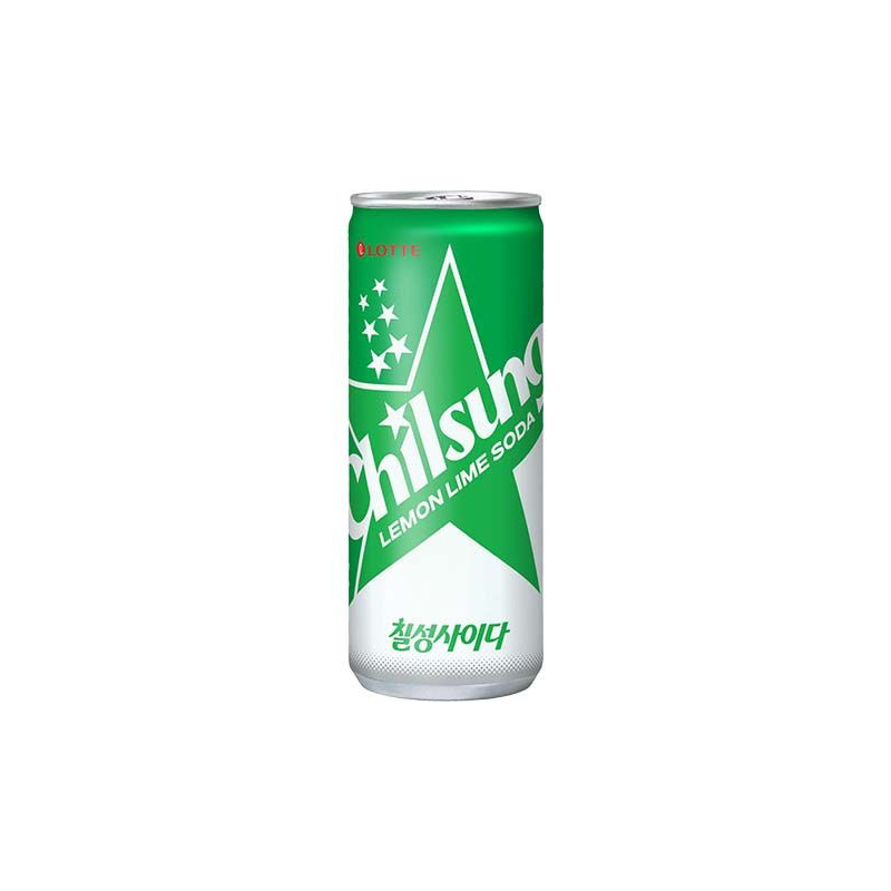 Chilsung Soda Getränk Zitrone & Limette - Chilsung Soda Getränk Zitrone & Limette, Flasche 250 ml