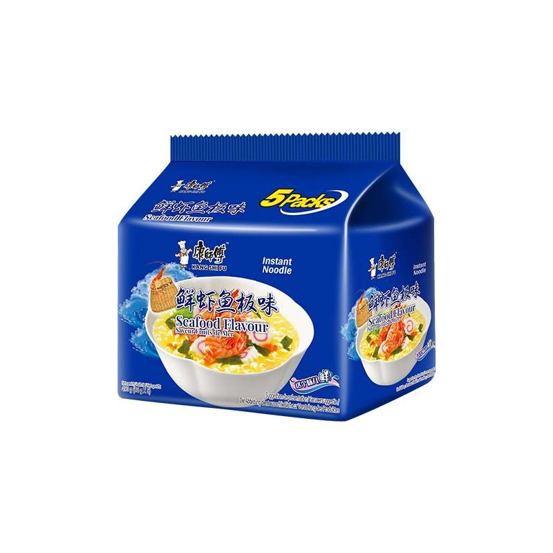 Instantnudeln Meeresfrüchte 5er-Pack - Instantnudeln Meeresfrüchte 5er-Pack, Pack 98 g