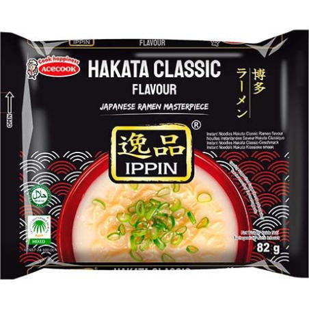 Instantnudeln Ippin Tonkotsu - Instantnudeln Ippin Tonkotsu, Pack 82 g