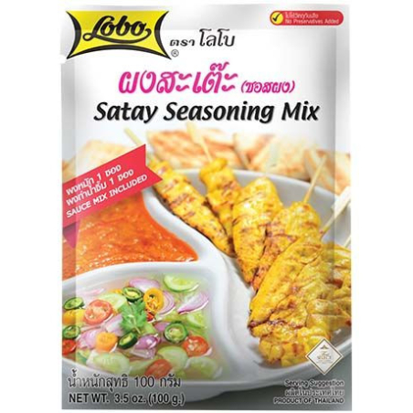 Gewürzmischung für Satesoße - Gewürzmischung für Satesoße, Pack 100 g