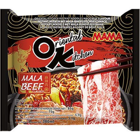 Instantnudeln Mala Beef OK - Instantnudeln Mala Beef OK, Pack 85 g