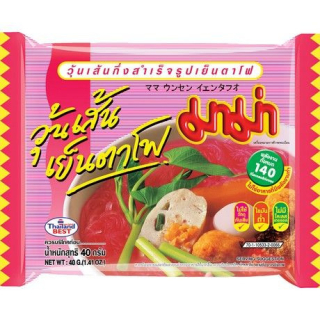 Instantbohnennudeln Yentafo - Instantbohnennudeln Yentafo, Pack 40 g