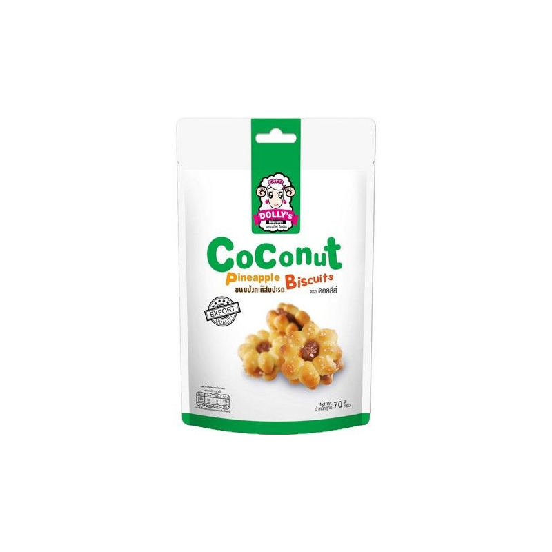 Keks Kokos-Ananas - Keks Kokos-Ananas, Pack 70 g