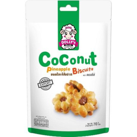 Keks Kokos-Ananas - Keks Kokos-Ananas, Pack 70 g