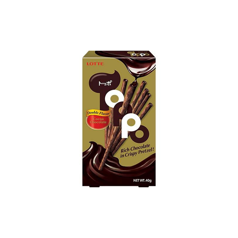 Brezel Sticks Double Chocolate - Brezel Sticks Double Chocolate, Pack 40 g