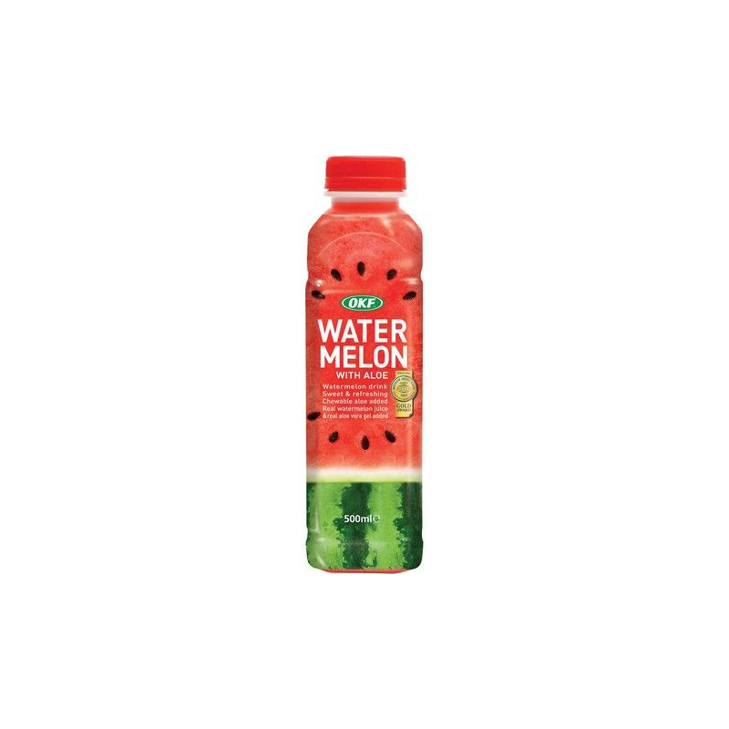 Wassermelonen-Getränk - Wassermelonen-Getränk, Flasche 500 ml