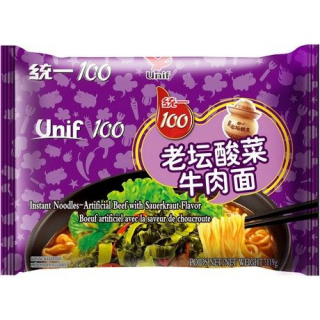 Instantnudeln Rind & Sauerkraut - Instantnudeln Rind & Sauerkraut, Pack 119 g