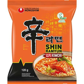 Instantnudeln Shin Kimchi ES/IT/SE/NO - Instantnudeln Shin Kimchi ES/IT/SE/NO, Pack 120 g