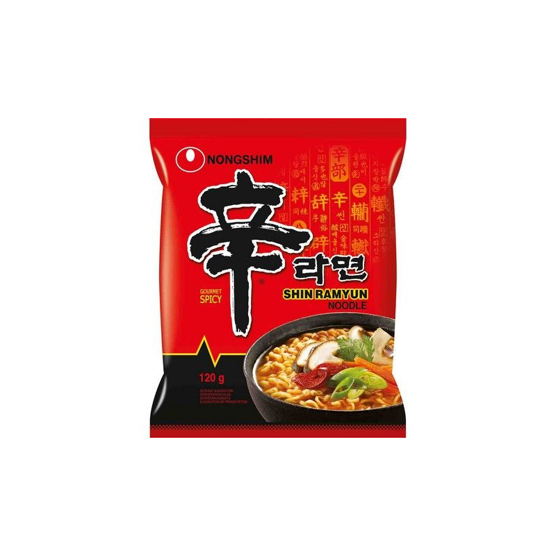 Instantnudeln Shin Ramyun - Instantnudeln Shin Ramyun, Pack 120 g