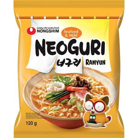 Instantnudeln Neoguri Ramyun Seafood - Instantnudeln Neoguri Ramyun Seafood, Pack 120 g