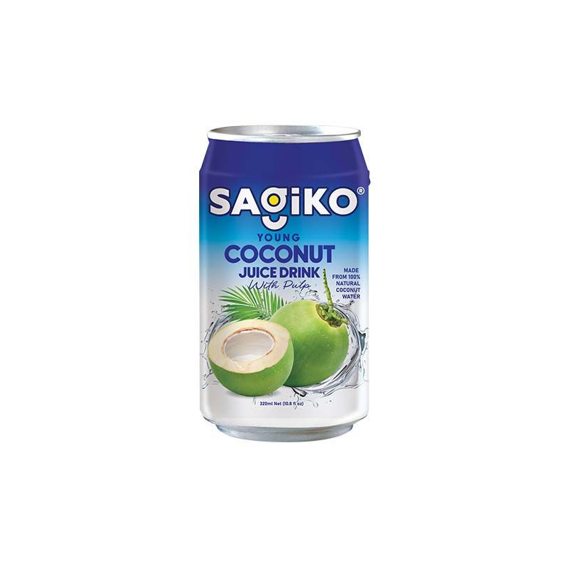 Kokosgetränk mit Fruchtfleisch - Kokosgetränk mit Fruchtfleisch, Flasche 320 ml