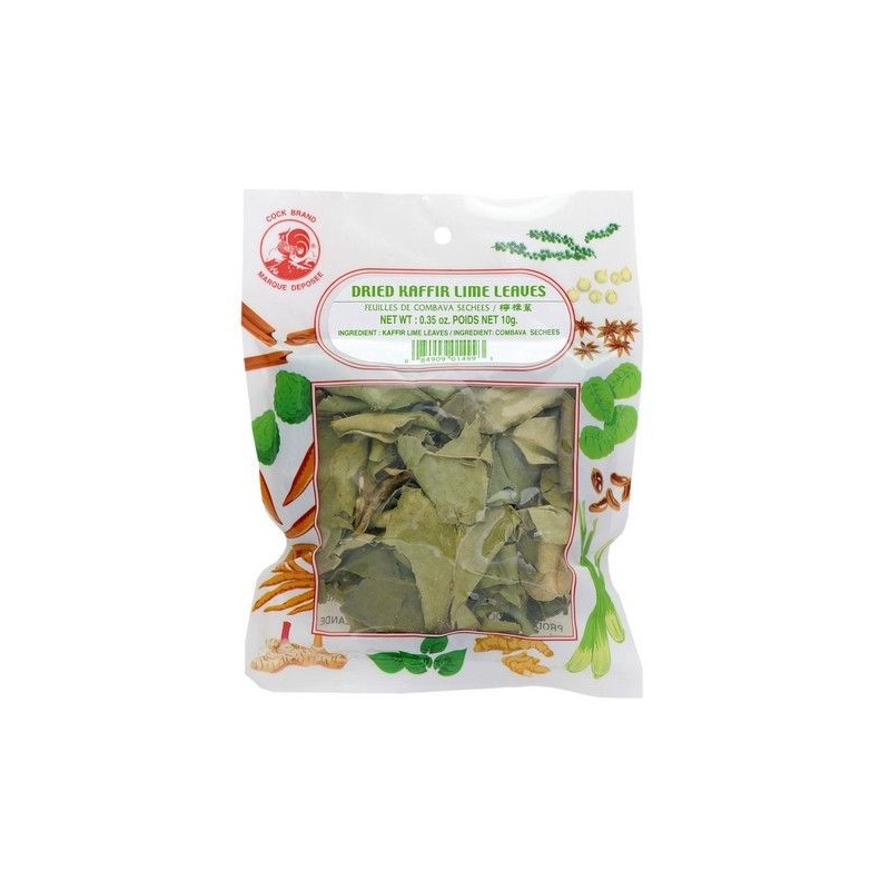 Kaffernlimettenblätter Getrocknet - Kaffernlimettenblätter Getrocknet, Pack 10 g