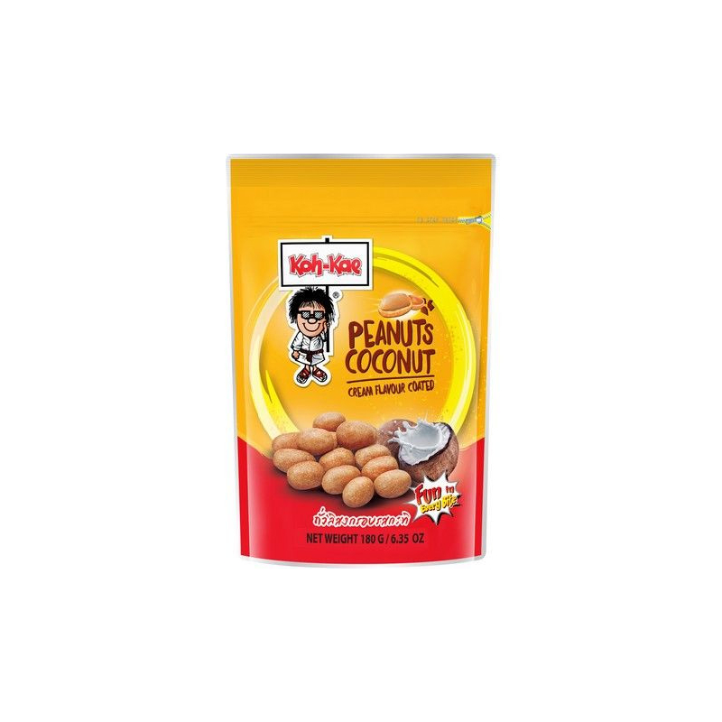 Erdnüsse mit Kokosgeschmack - Erdnüsse mit Kokosgeschmack, Pack 180 g