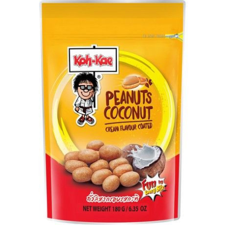Erdnüsse mit Kokosgeschmack - Erdnüsse mit Kokosgeschmack, Pack 180 g