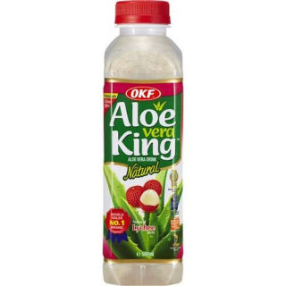 Aloe Vera Getränk Litschi - Aloe Vera Getränk Litschi, Flasche 500 ml