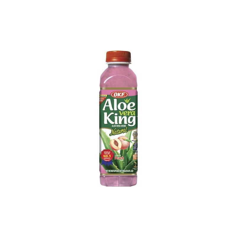 Aloe Vera Getränk Pfirsich - Aloe Vera Getränk Pfirsich, Flasche 500 ml