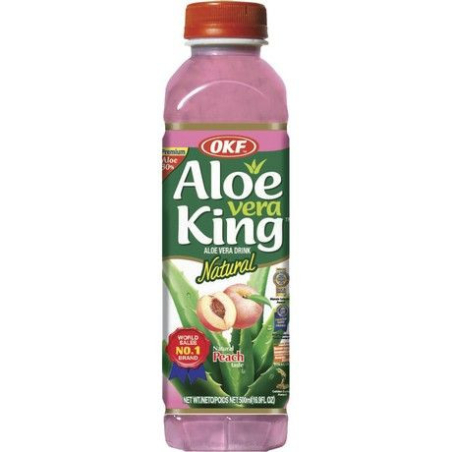 Aloe Vera Getränk Pfirsich - Aloe Vera Getränk Pfirsich, Flasche 500 ml