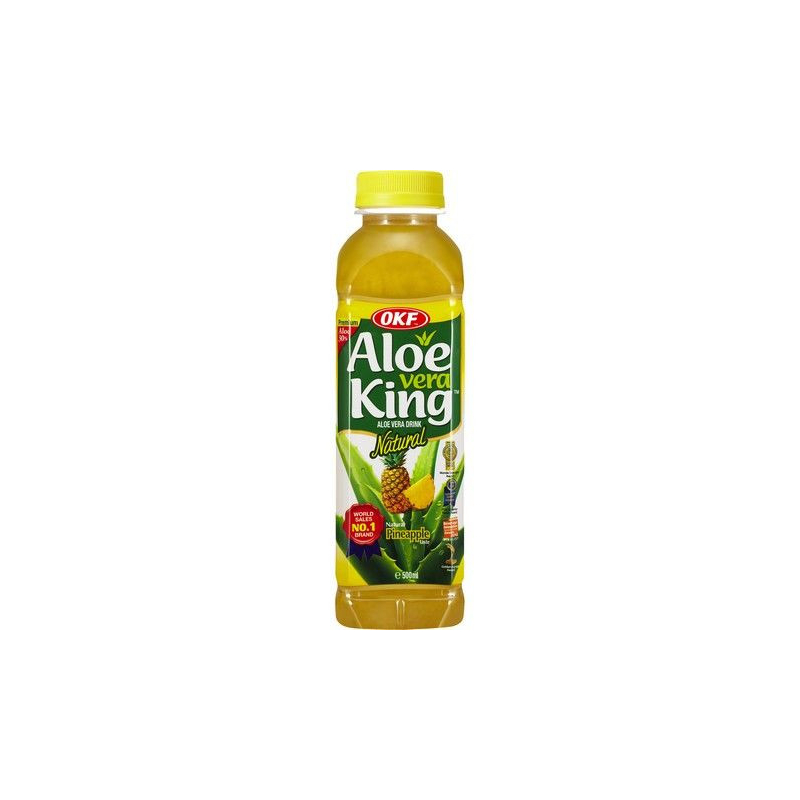 Aloe Vera Getränk Ananas - Aloe Vera Getränk Ananas, Flasche 500 ml