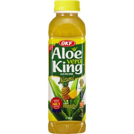 Aloe Vera Getränk Ananas - Aloe Vera Getränk Ananas, Flasche 500 ml