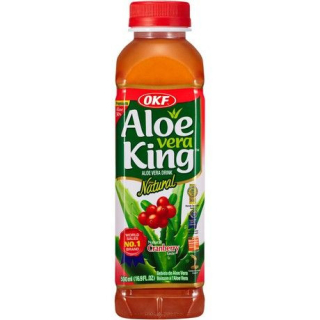 Aloe Vera Getränk Cranberry - Aloe Vera Getränk Cranberry, Flasche 500 ml