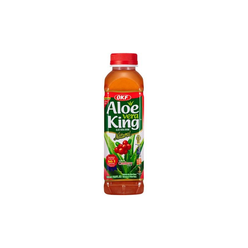 Aloe Vera Getränk Cranberry - Aloe Vera Getränk Cranberry, Flasche 500 ml