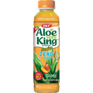 Aloe Vera Getränk Mango ohne Zucker - Aloe Vera Getränk Mango ohne Zucker, Flasche 500 ml
