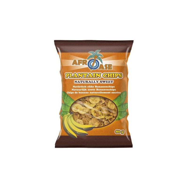 Bananenchips Süß - Bananenchips Süß, Pack 80 g
