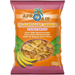 Bananenchips Extra Süß - Bananenchips Extra Süß, Pack 80 g
