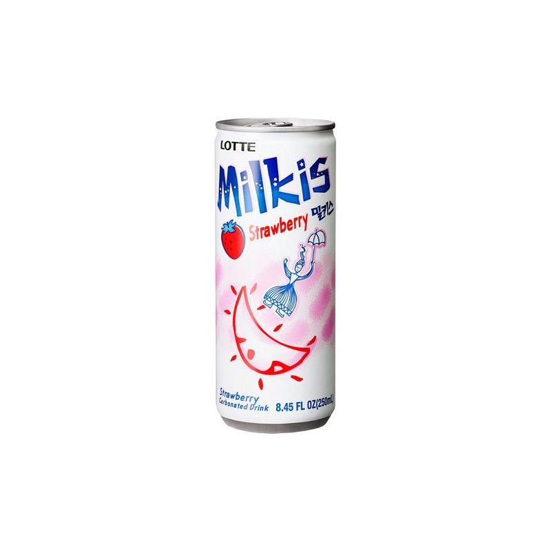 Milkis Erfrischungsgetränk Erdbeer Dose - Milkis Erfrischungsgetränk Erdbeer Dose, Flasche 250 ml