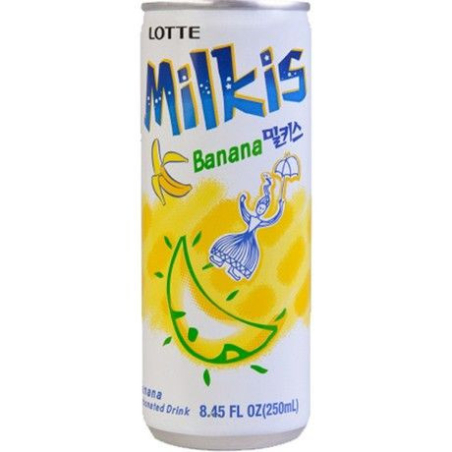 Milkis Erfrischungsgetränk Banane Dose - Milkis Erfrischungsgetränk Banane Dose, Flasche 250 ml
